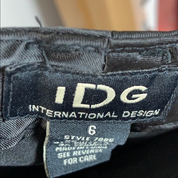 IDG Black Satin Utility Pant - Picture 5 of 6